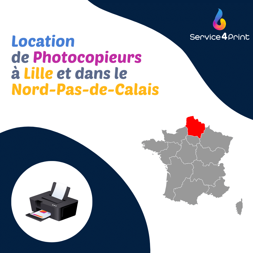 Location Photocopieur Lille et Nord-Pas-de-Calais