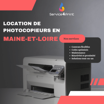 🖨️ | Location de Photocopieurs en Maine-et-Loire