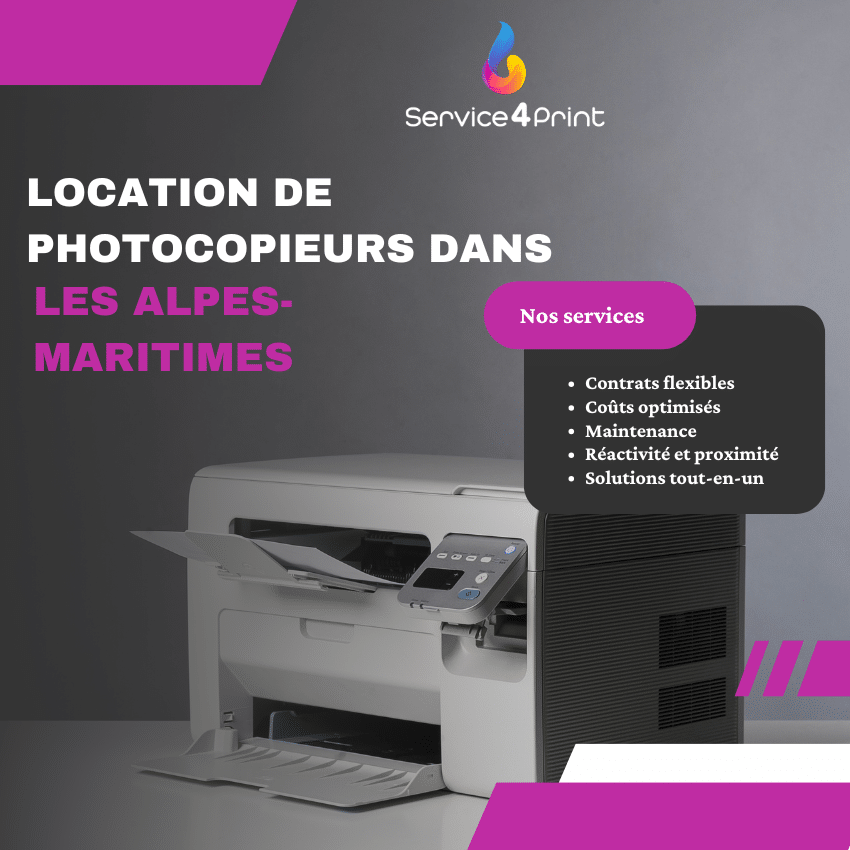 🖨️ | Location de Photocopieurs dans les Alpes-Maritimes